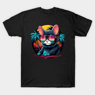 Retro Wave Chinchilla T-Shirt